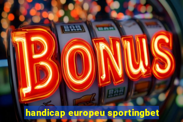 handicap europeu sportingbet